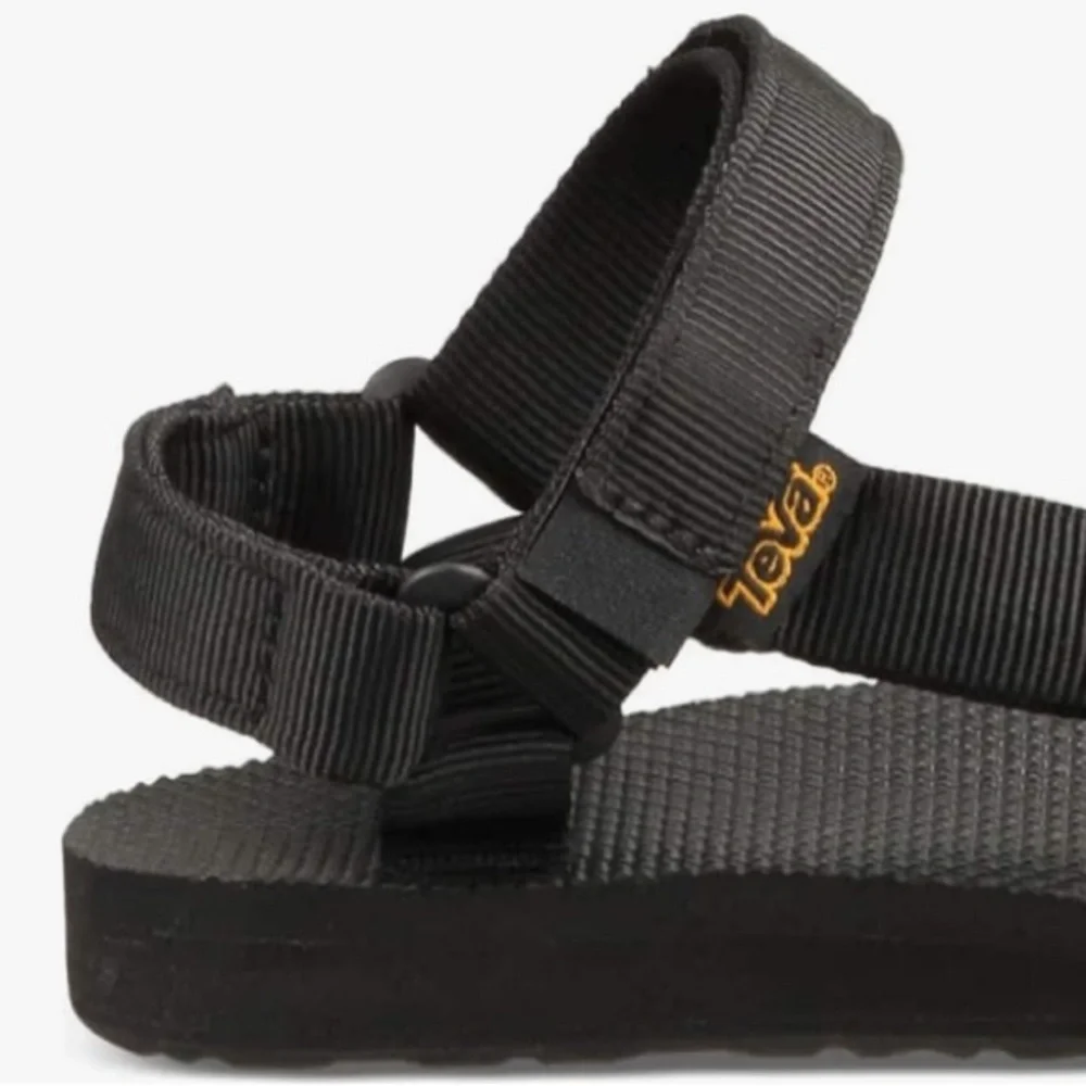 Teva Black Men's Outdoor Strap Sandals